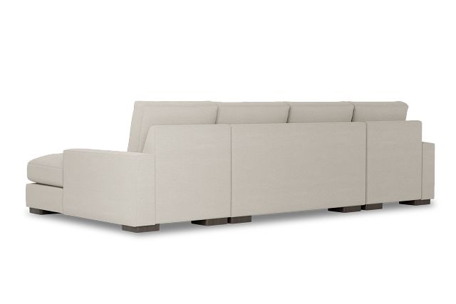 Edgewater Elite Ivory Double Chaise Sectional