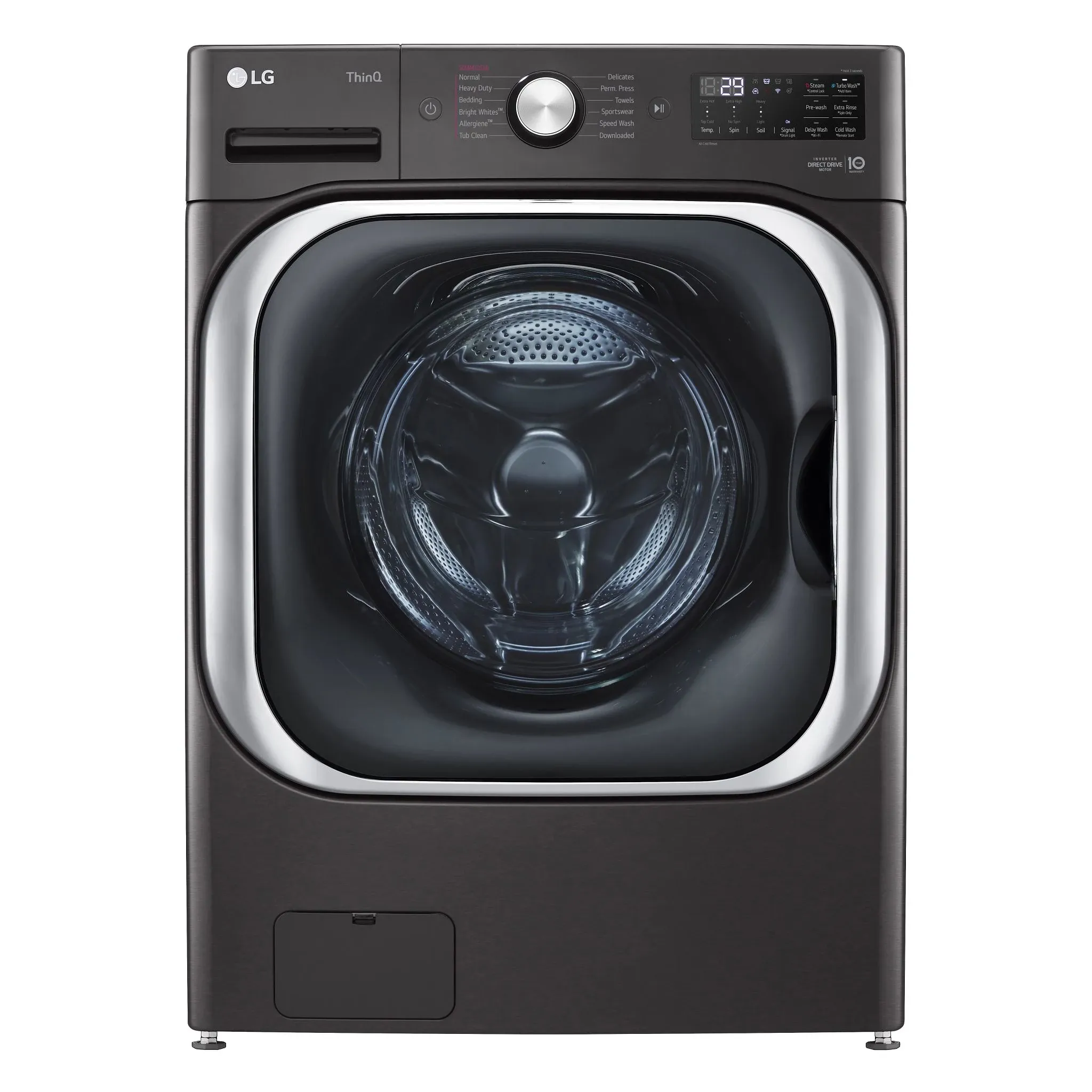 Lg 8900 Series Black Front Load Washer