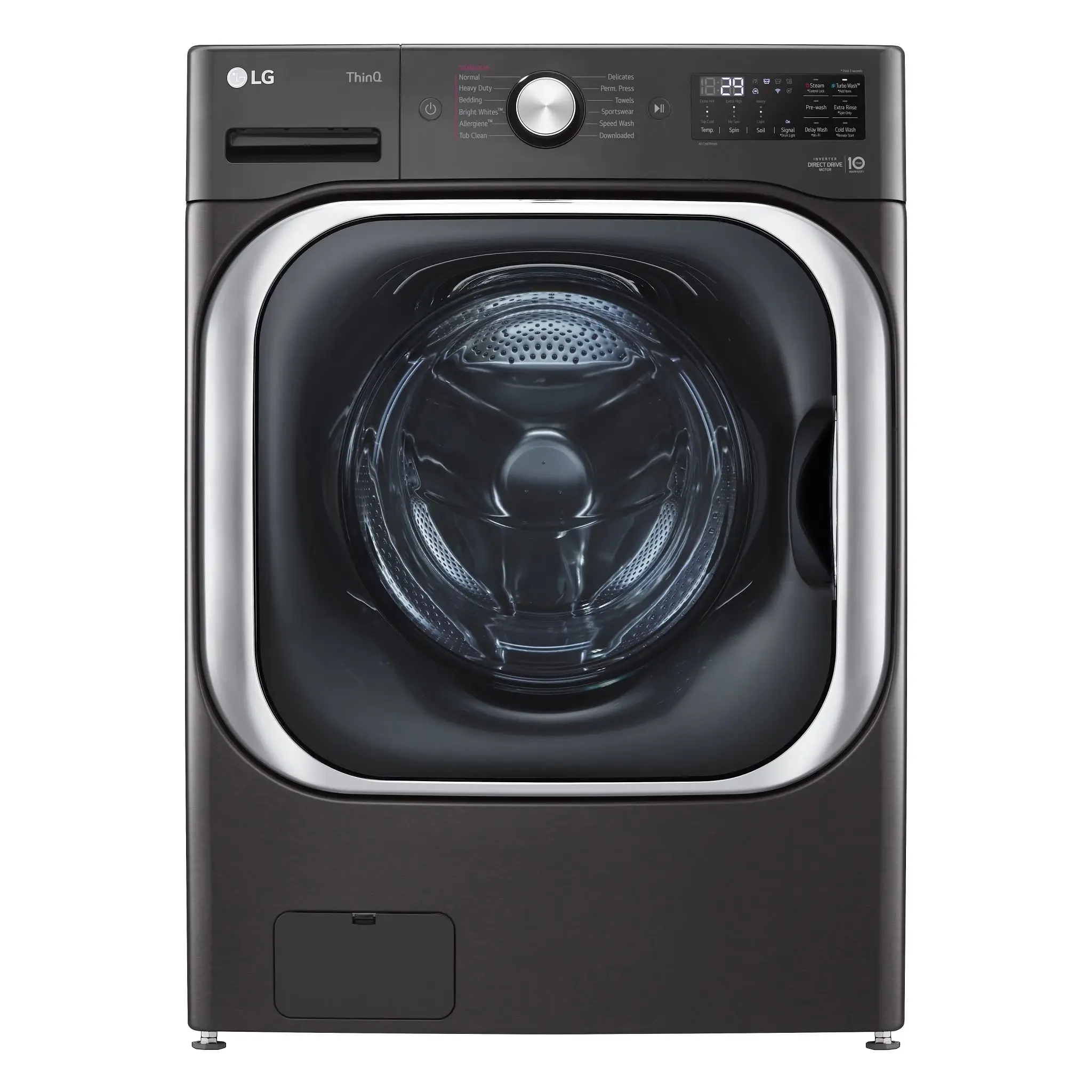 Lg 8900 Series Black Front Load Washer Lg 8900 Series Black Front Load Washer