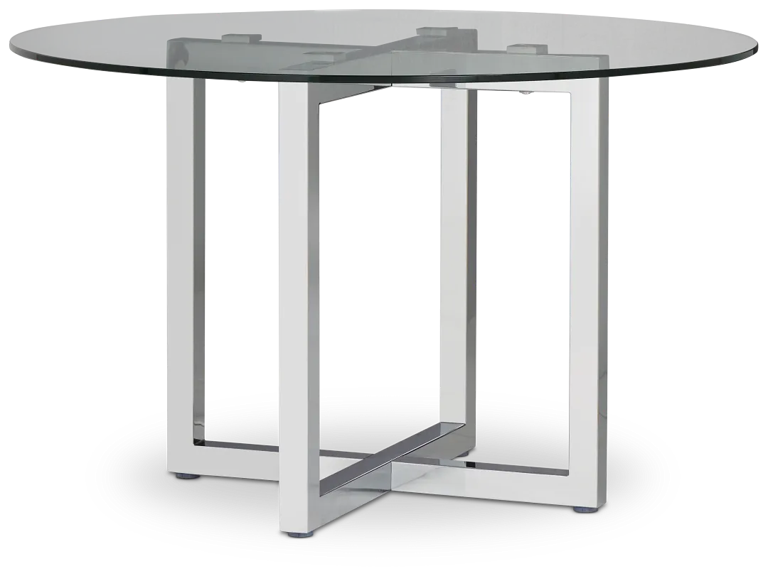 Amalfi Glass Round Table