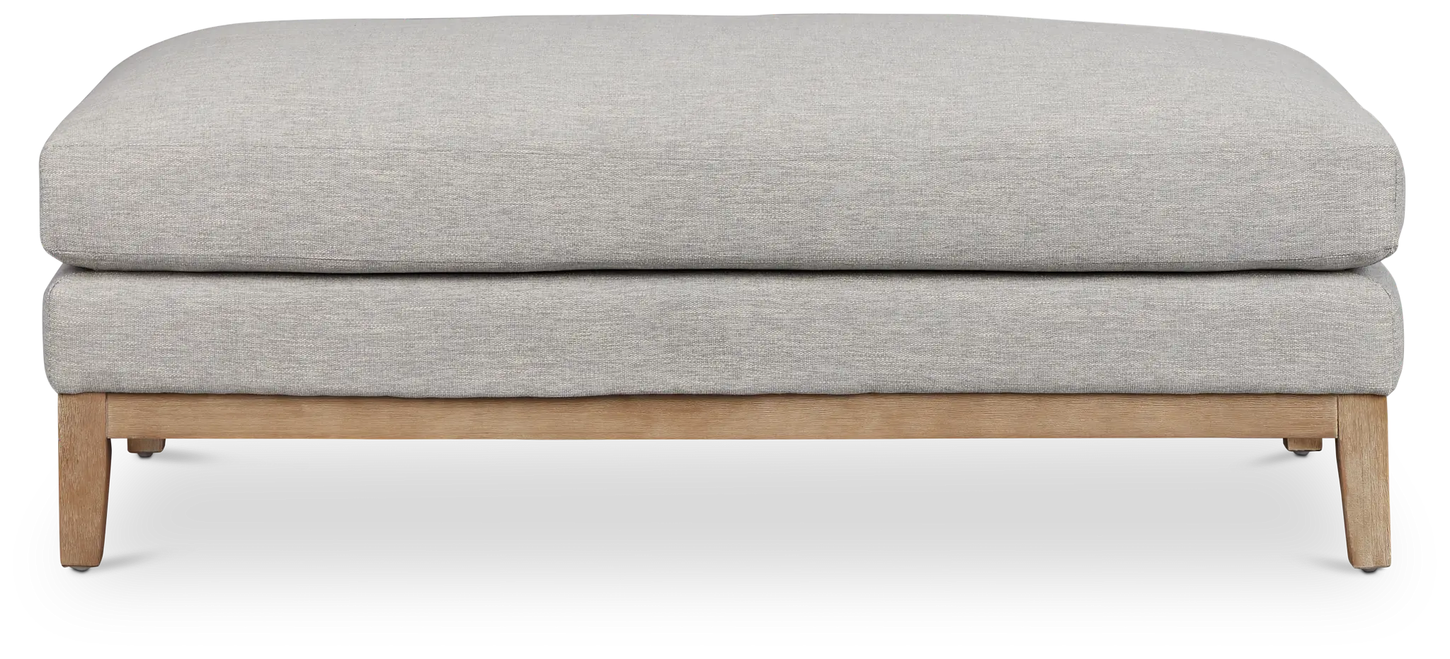 Emma Gray Fabric Cocktail Ottoman Emma Gray Fabric Cocktail Ottoman