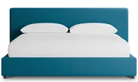 Grayton Joya Teal 44" Upholstered Platform Bed