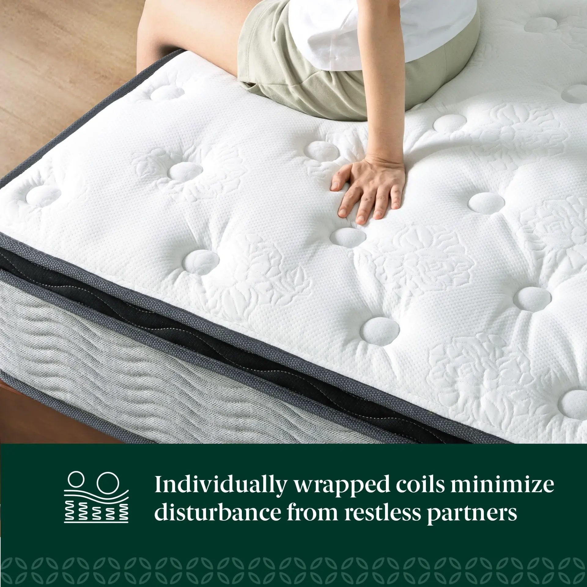 Rest & Renew By Zinus Pocket Innerspring 14" Pillow Top Mattress Rest & Renew By Zinus Pocket Innerspring 14" Pillow Top Mattress