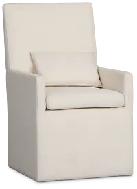Southlake Beige Upholstered Arm Chair