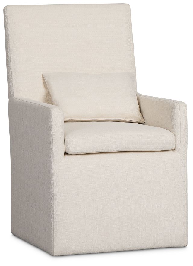 Southlake Beige Upholstered Arm Chair