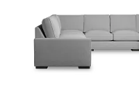 Edgewater Suave Gray Large Right Chaise Sectional