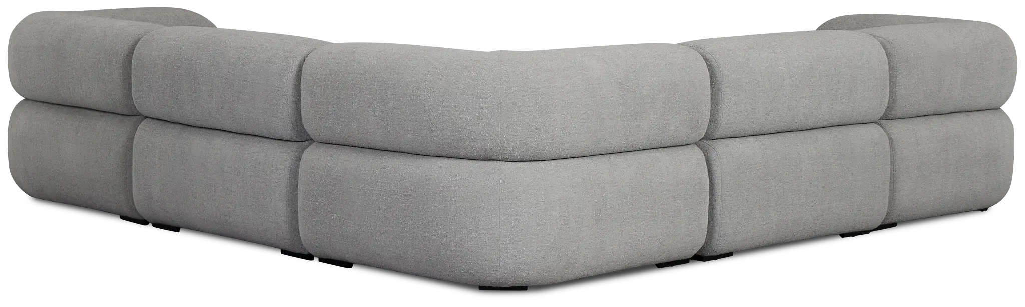 Celeste Light Gray Fabric 5-piece Modular Sectional Celeste Light Gray Fabric 5-piece Modular Sectional