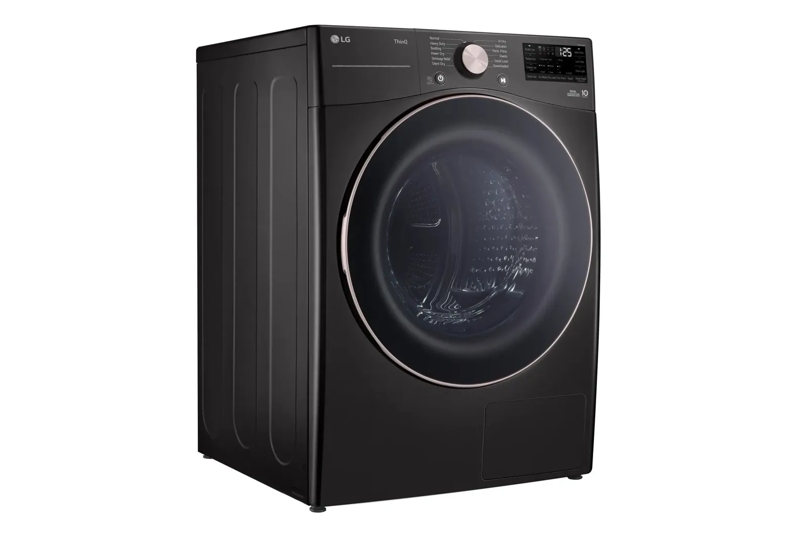 Lg 4002 Series Black Front Load Electric Dryer