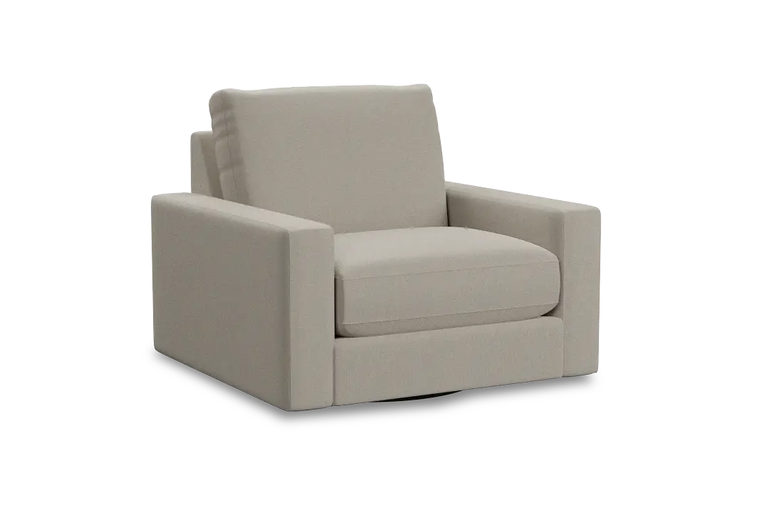 Edgewater Peyton Beige Swivel Chair Edgewater Peyton Beige Swivel Chair