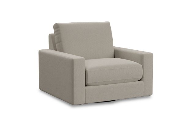 Edgewater Peyton Beige Swivel Chair