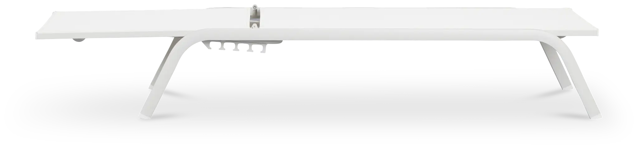 Riviera White Sling Chaise Riviera White Sling Chaise