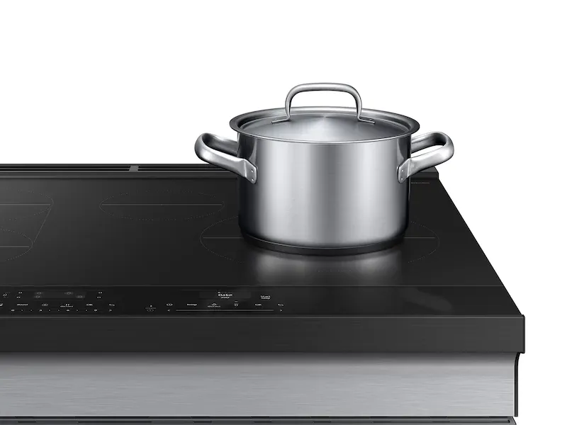Samsung Bespoke Series Black Induction Range