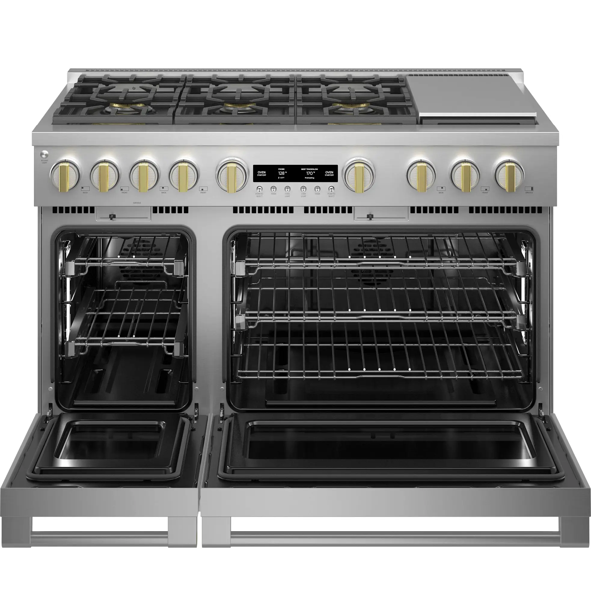 Monogram 486 Series Stainless Steel 48" Gas Range Monogram 486 Series Stainless Steel 48" Gas Range