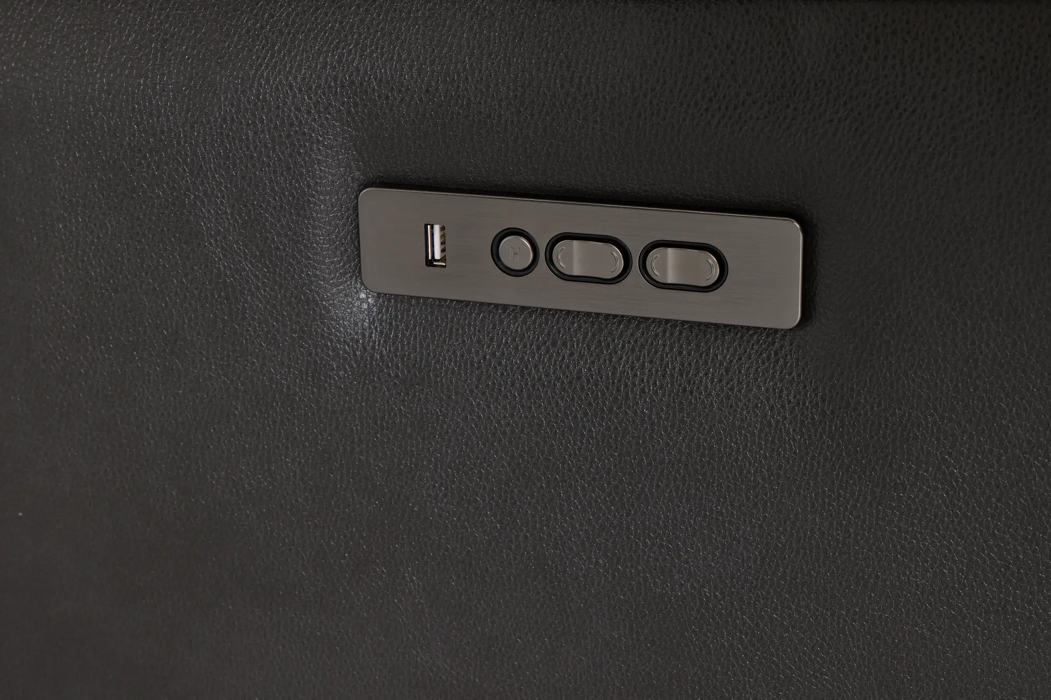 Benji Dark Gray Lthr/vinyl Zero Gravity Power Recliner W/headrest Benji Dark Gray Lthr/vinyl Zero Gravity Power Recliner W/headrest