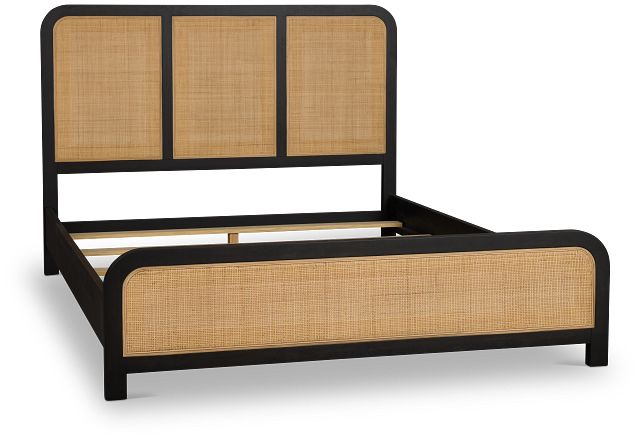 Pacific Two-tone Platform Bed