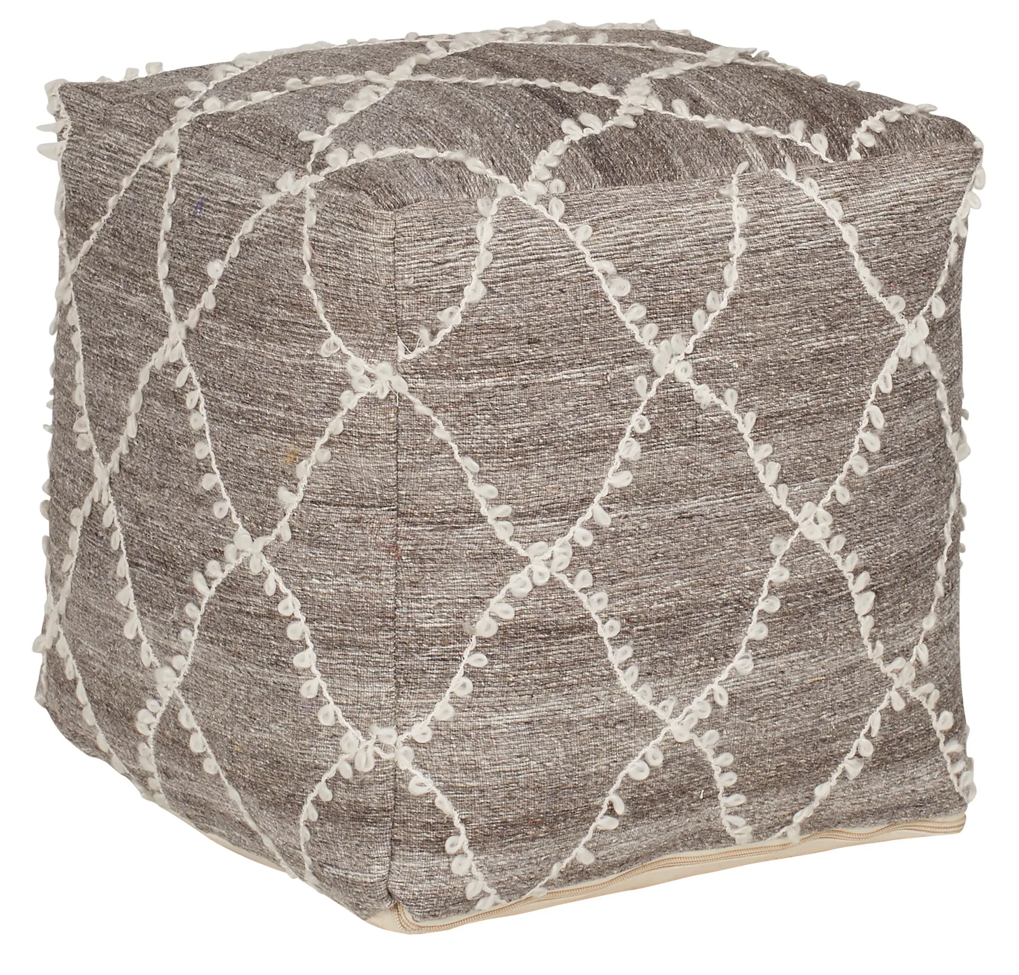 Marisa Gray Accent Pouf Marisa Gray Accent Pouf