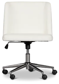 Hunter White Desk Chair