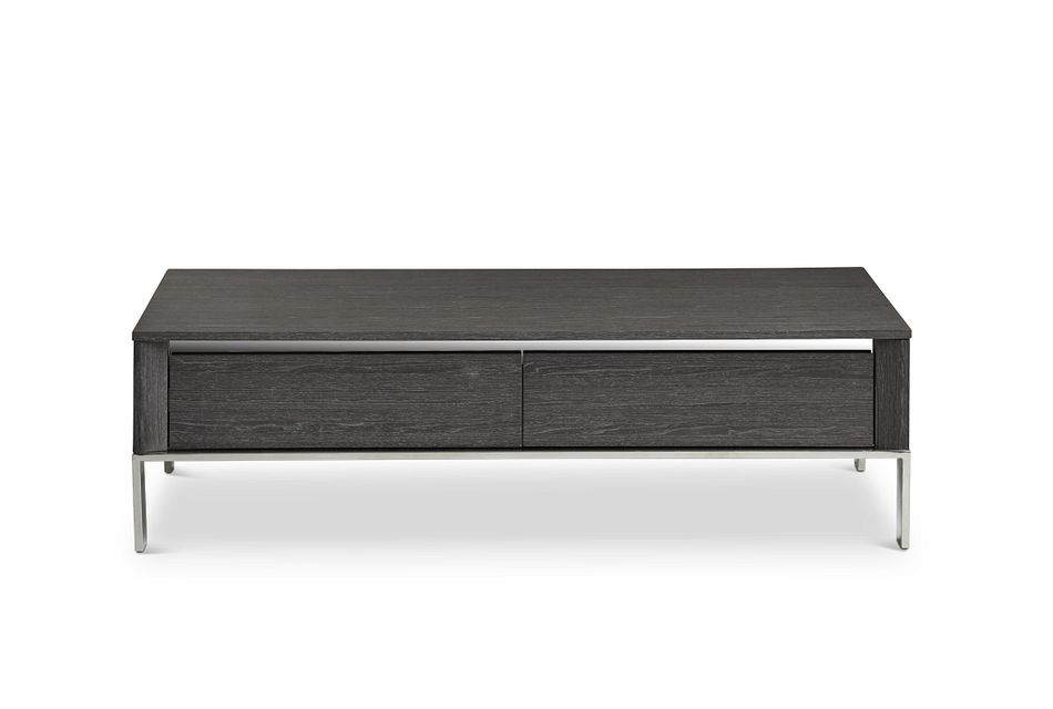 Vancouver Dark Gray Rectangular Coffee Table