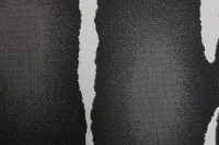 Deja Light Blue Fabric Accent Pouf