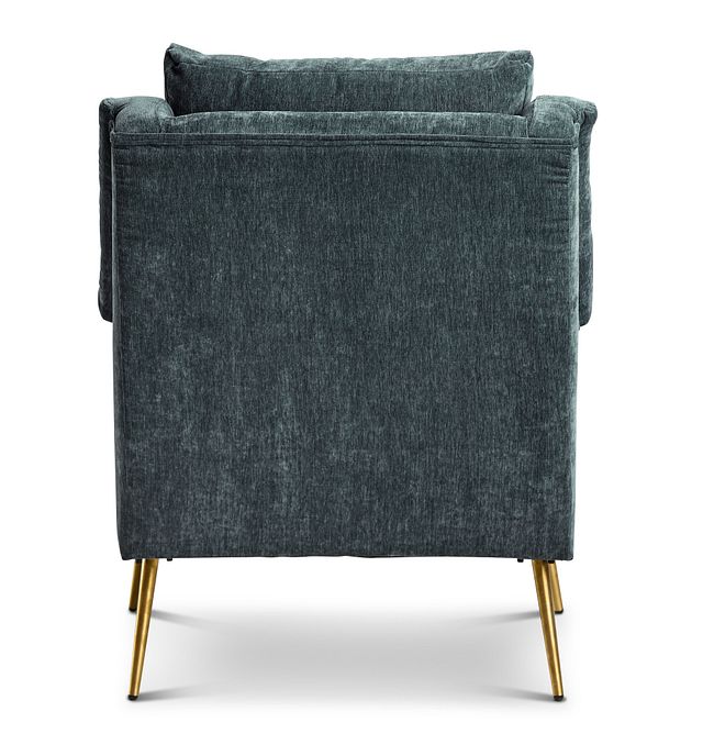 Cambridge Gray Velvet Accent Chair