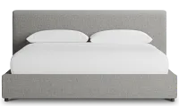 Grayton Linen 44" Upholstered Platform Bed