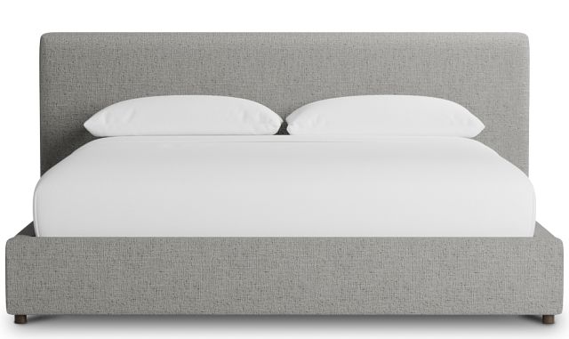 Grayton Linen 44" Upholstered Platform Bed