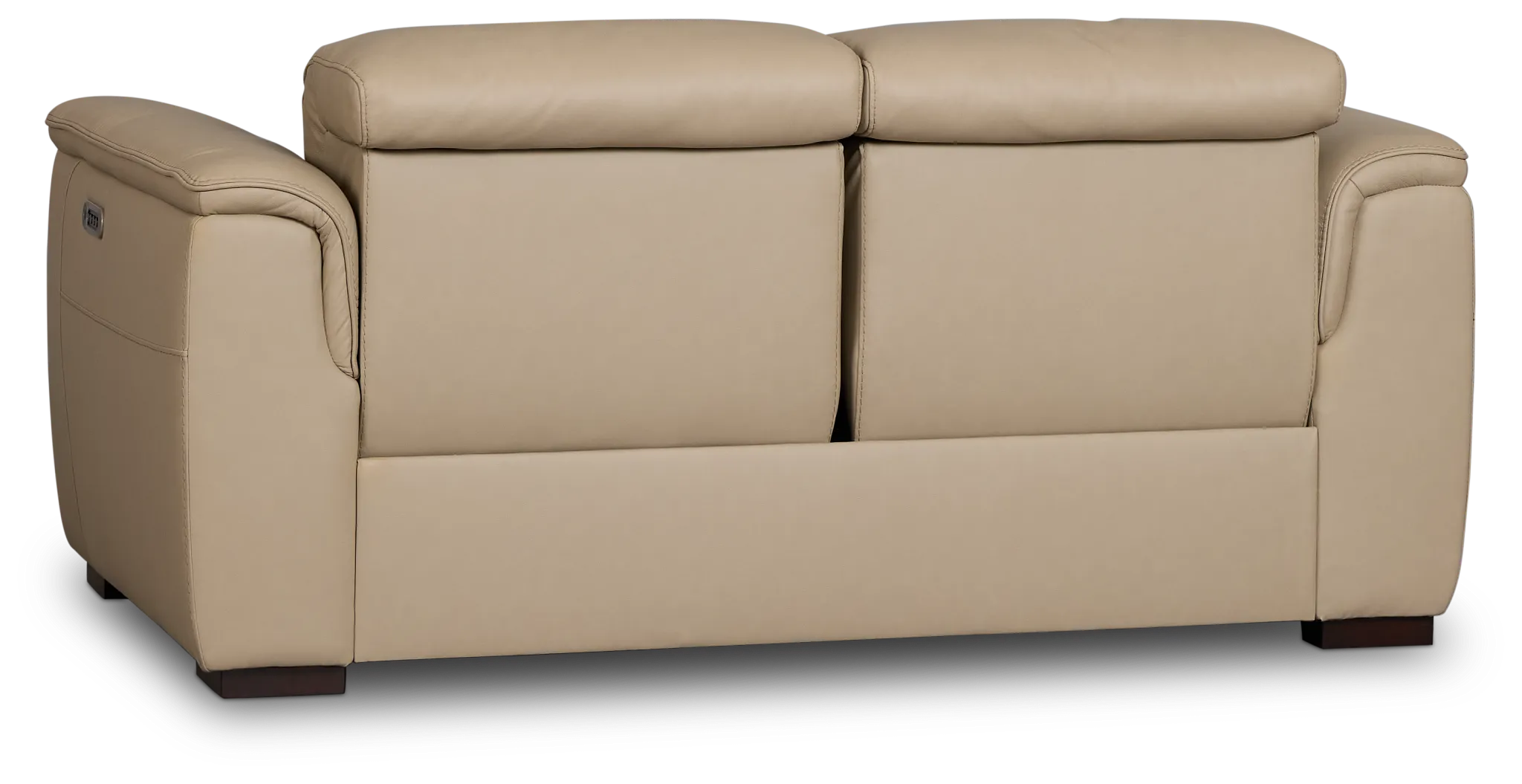 Flexsteel Brodie Taupe Lthr/vinyl Power Reclining Loveseat