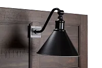 Heron Cove Mid Tone Panel Headboard With Lights