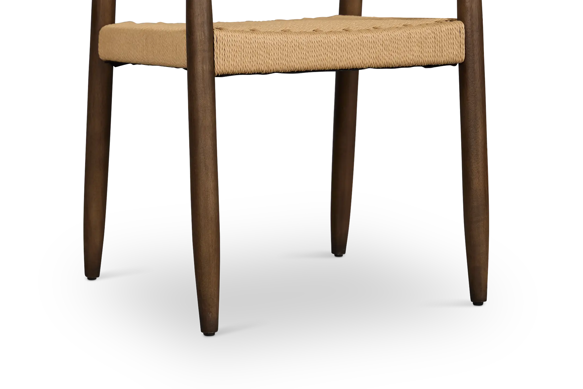 Santorini Dark Tone Curved Woven Side Chair Santorini Dark Tone Curved Woven Side Chair