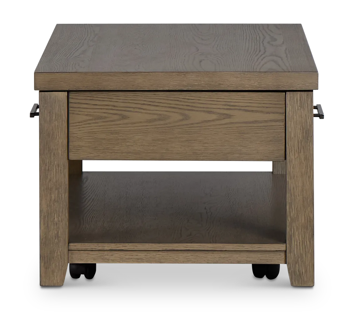 Alden Gray Rect Lift Coffee Table