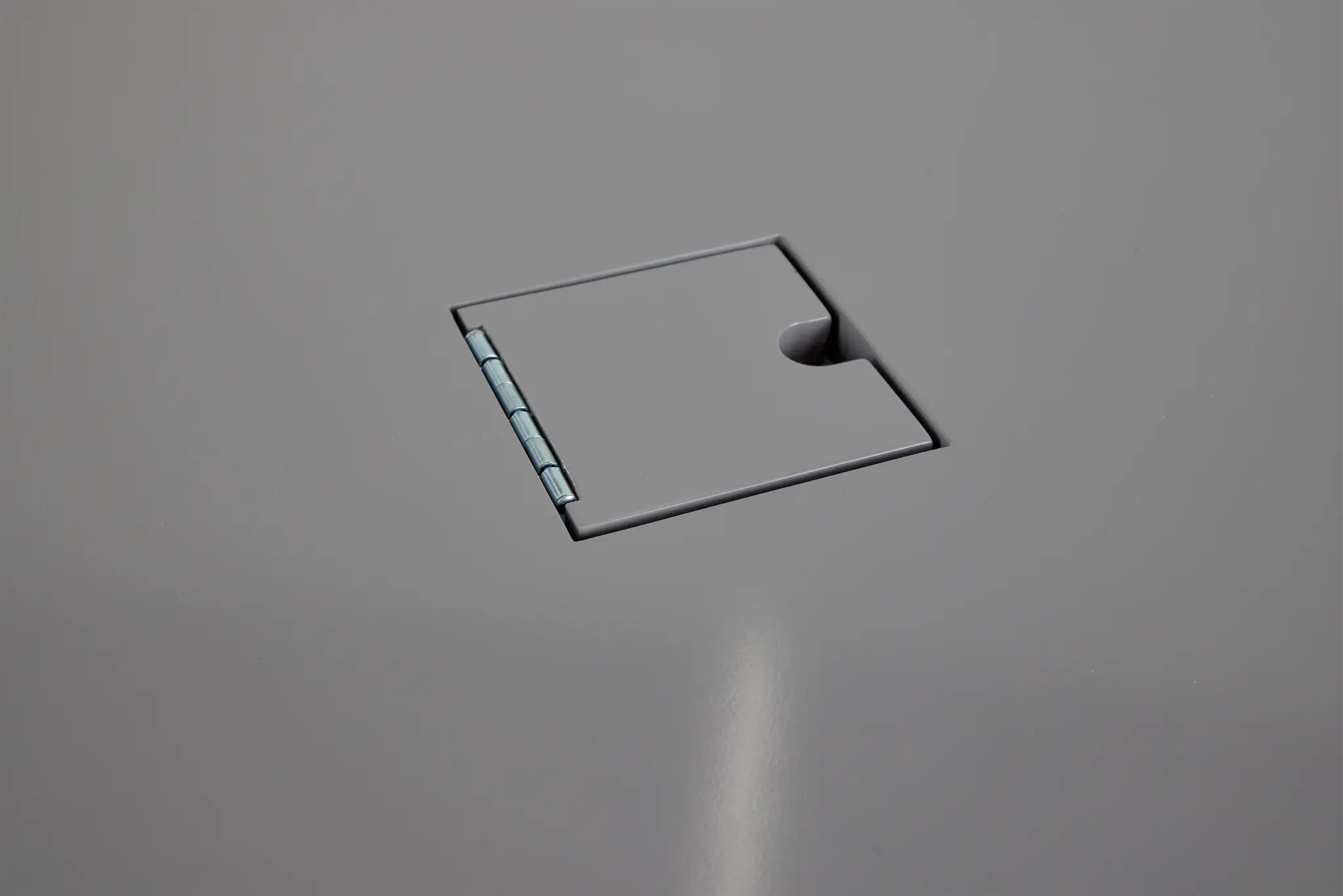 Newport Gray Peninsula Desk Newport Gray Peninsula Desk