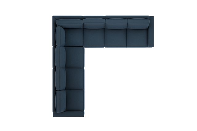 Edgewater Elite Blue Large Two-arm Sectional
