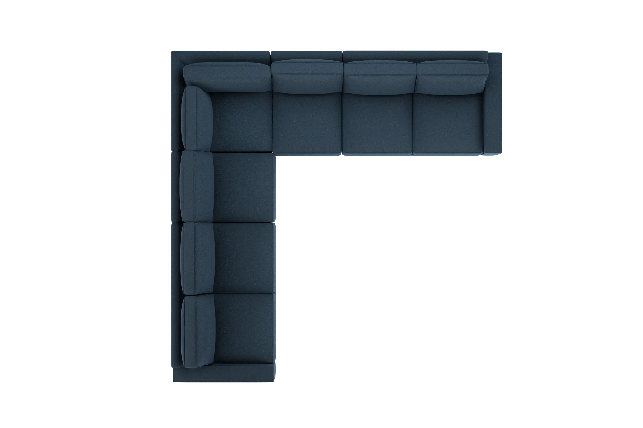 Edgewater Elite Blue Large Two-arm Sectional