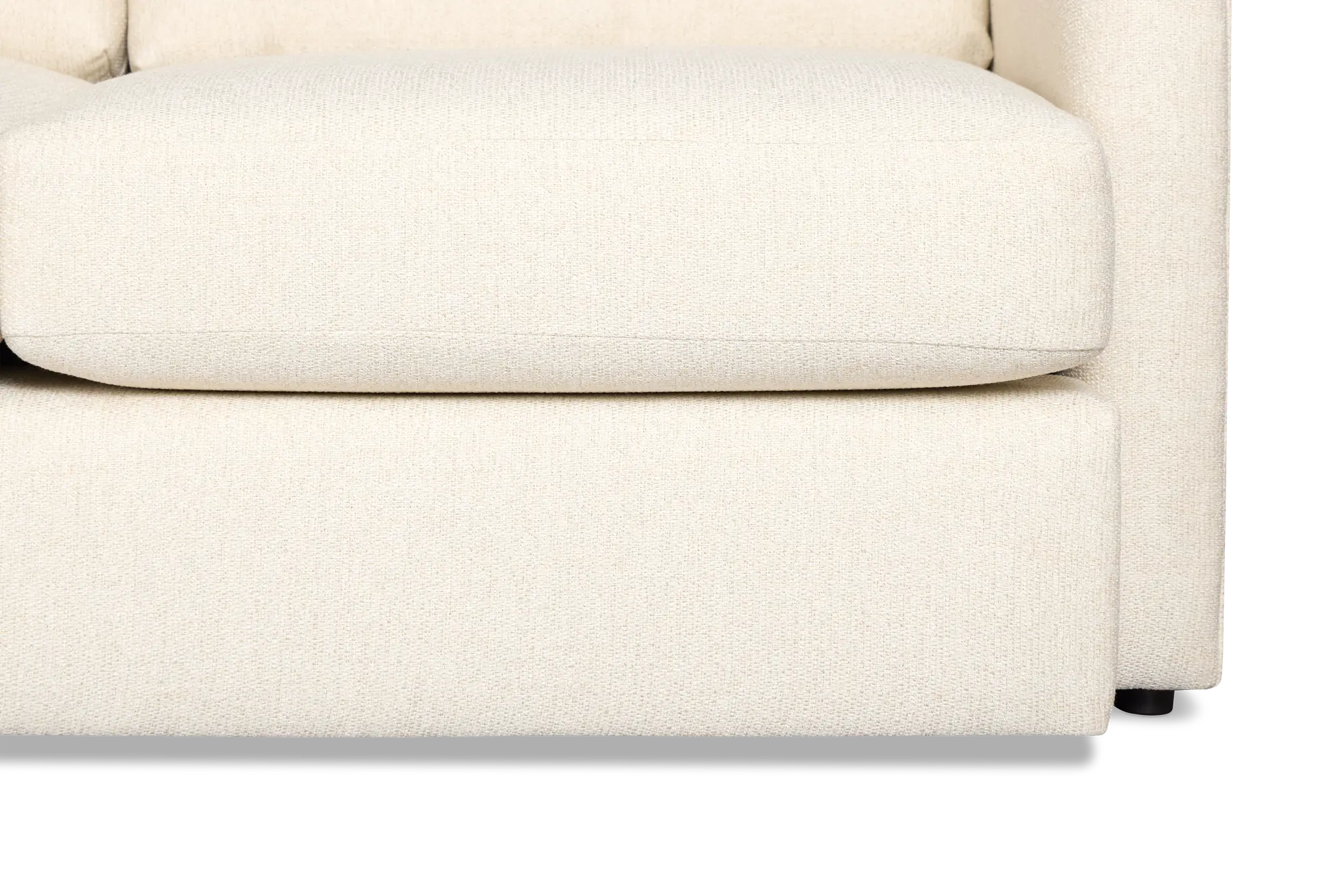 Maxwell Light Beige Fabric Medium Two-arm Sectional Maxwell Light Beige Fabric Medium Two-arm Sectional