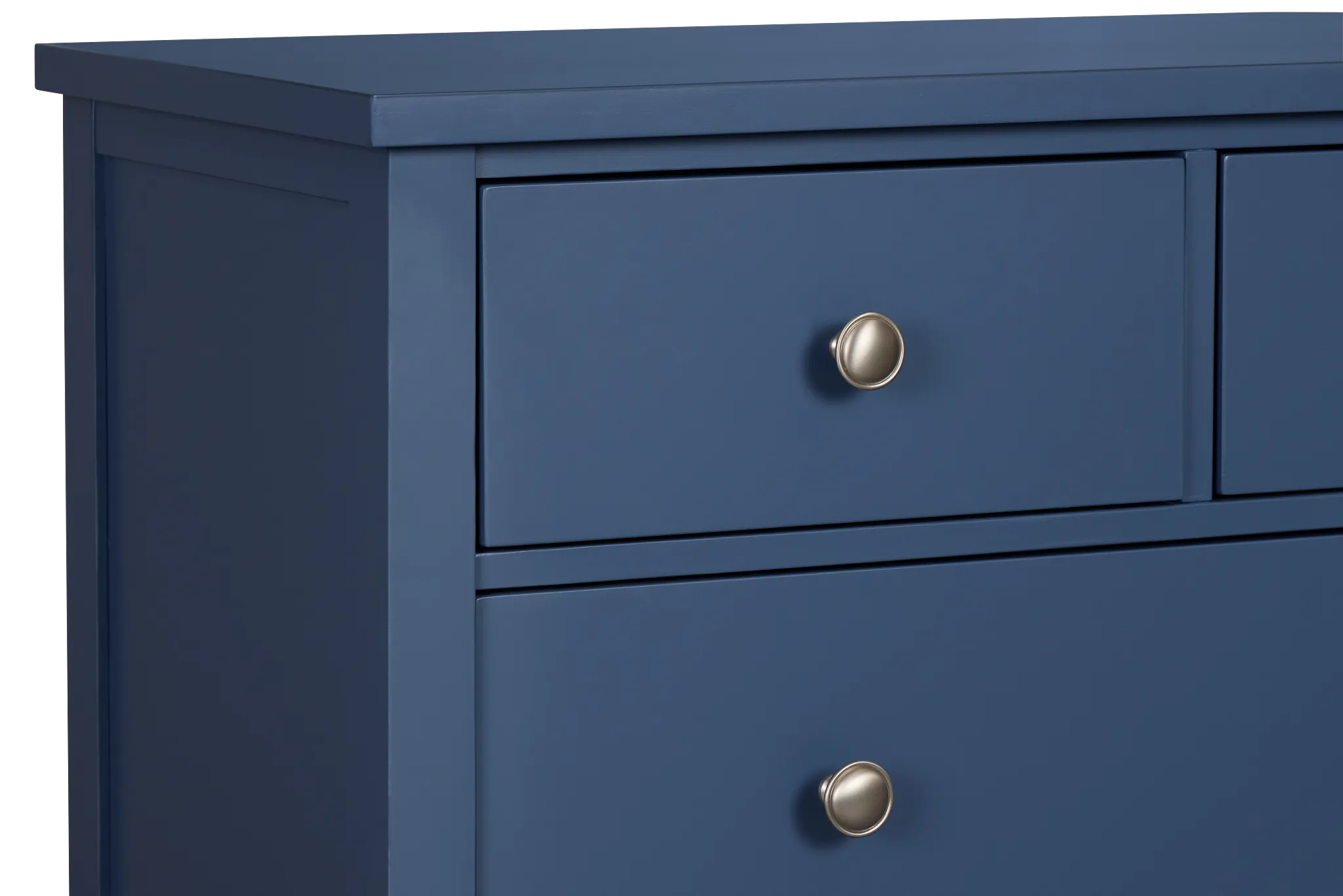 Charleston Dark Blue 5-drawer Chest