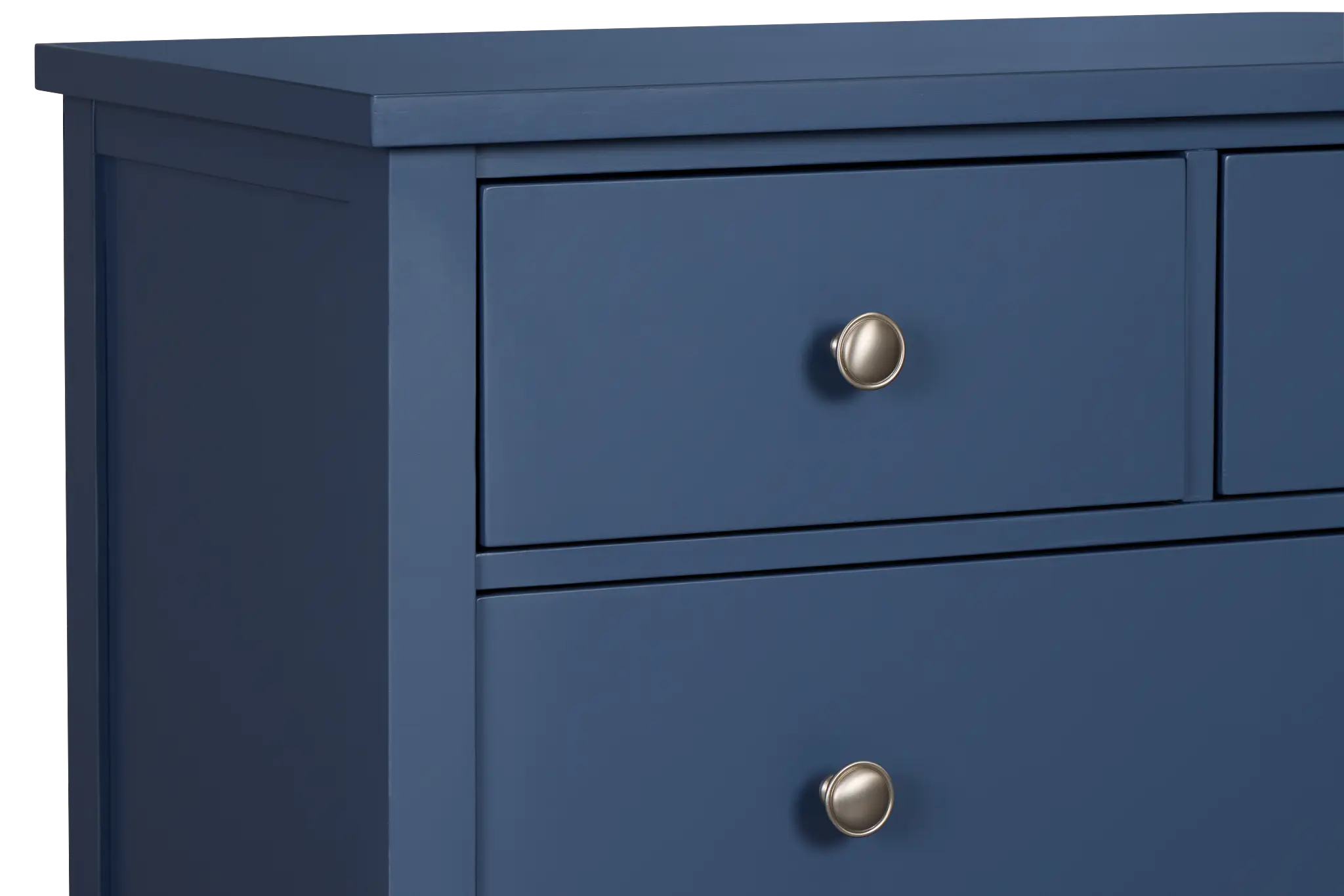 Charleston Dark Blue 5-drawer Chest Charleston Dark Blue 5-drawer Chest