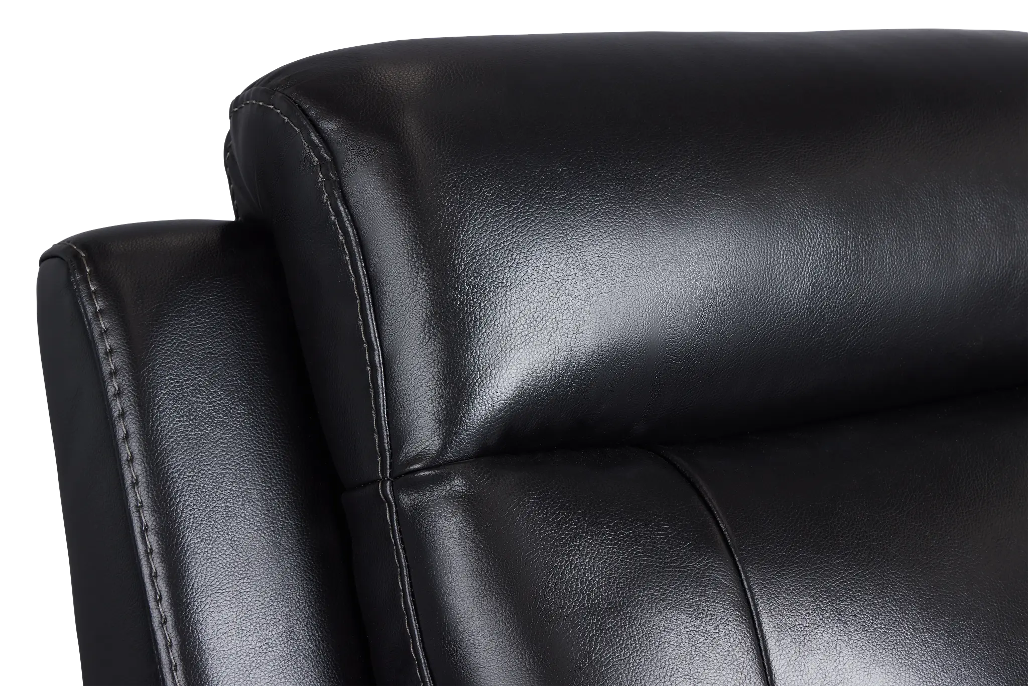 Omega Black Micro Power Recliner Omega Black Micro Power Recliner