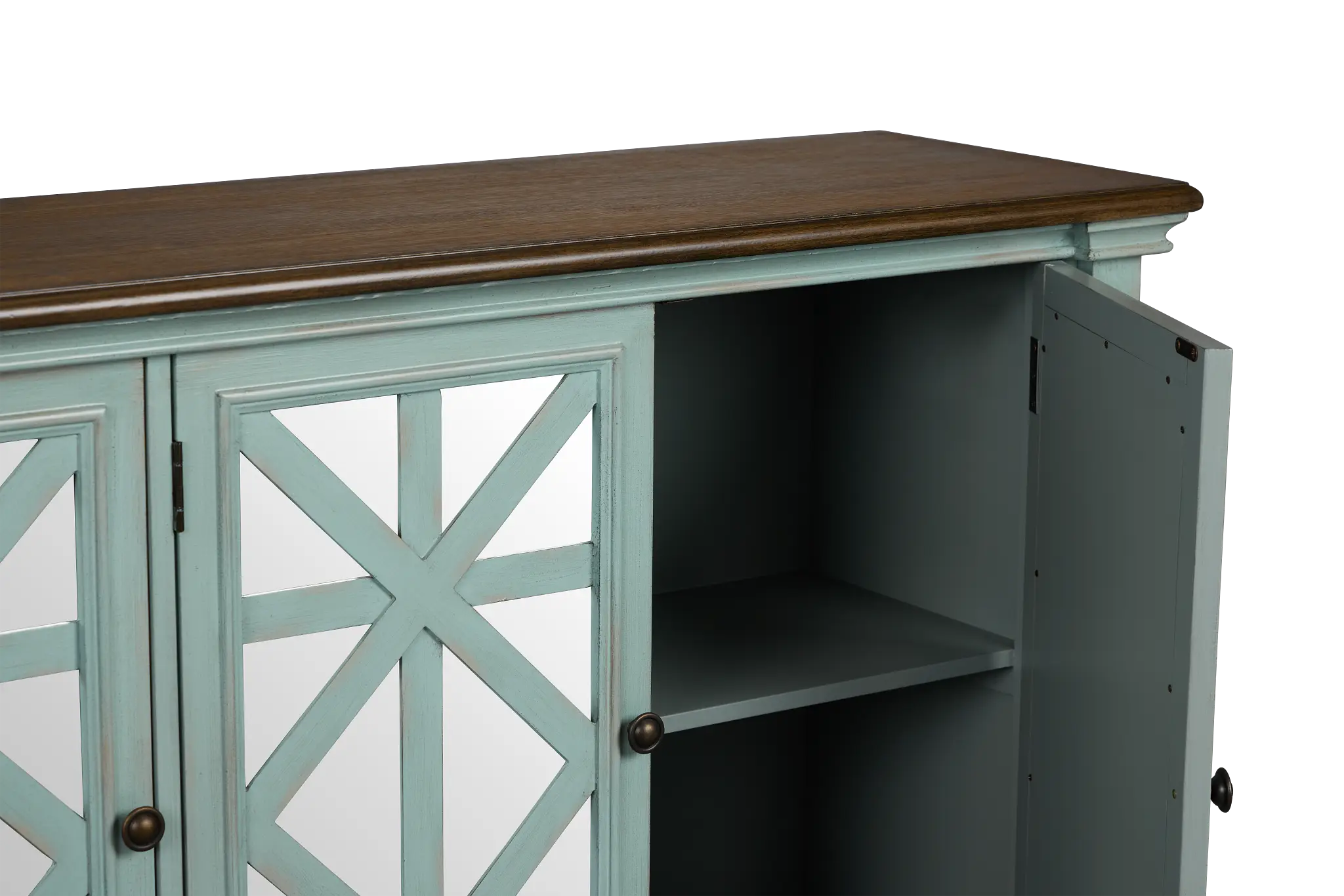 Martin Teal 3 Door Cabinet Martin Teal 3 Door Cabinet