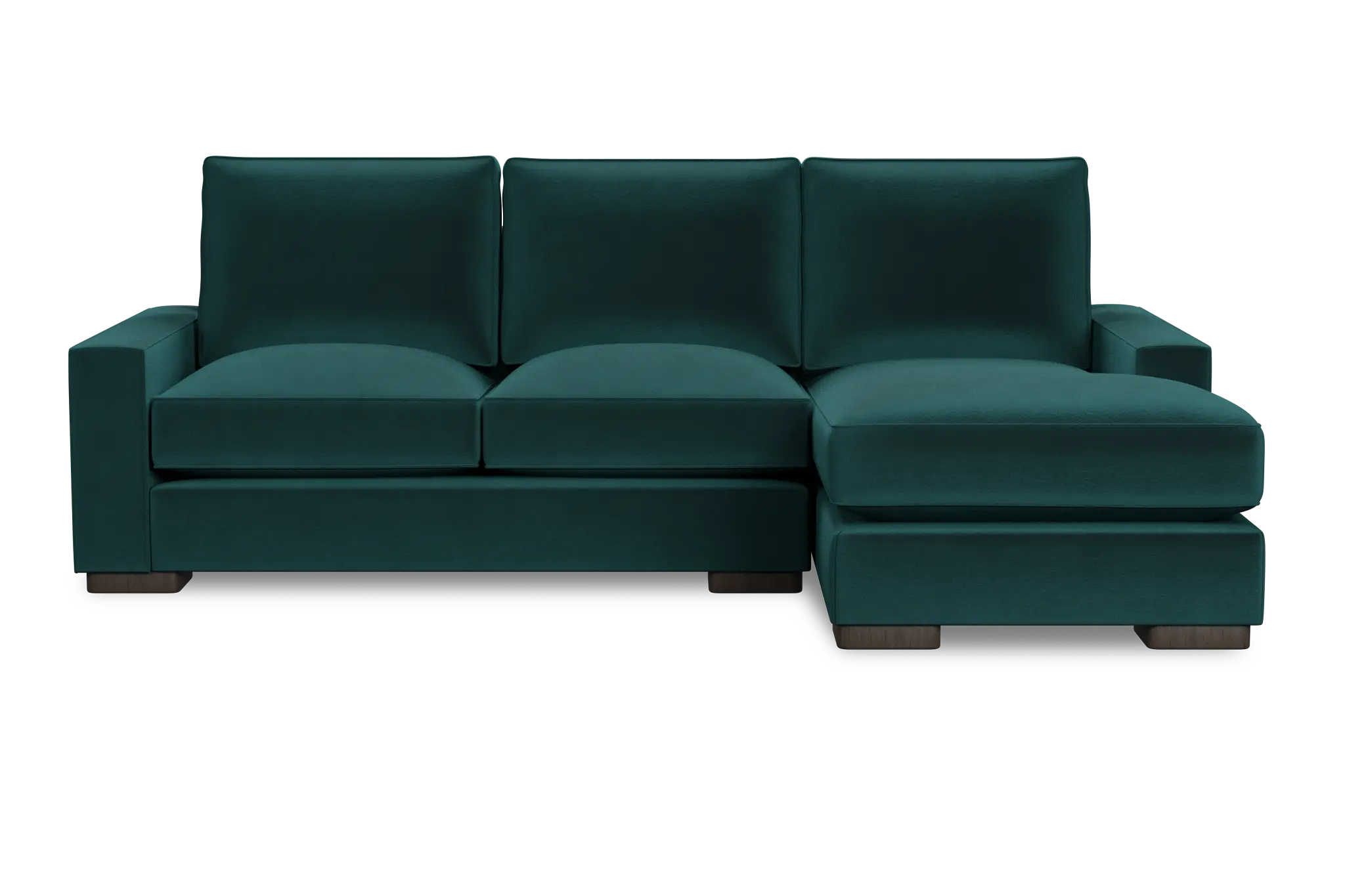 Edgewater Joya Teal Right Chaise Sectional Edgewater Joya Teal Right Chaise Sectional