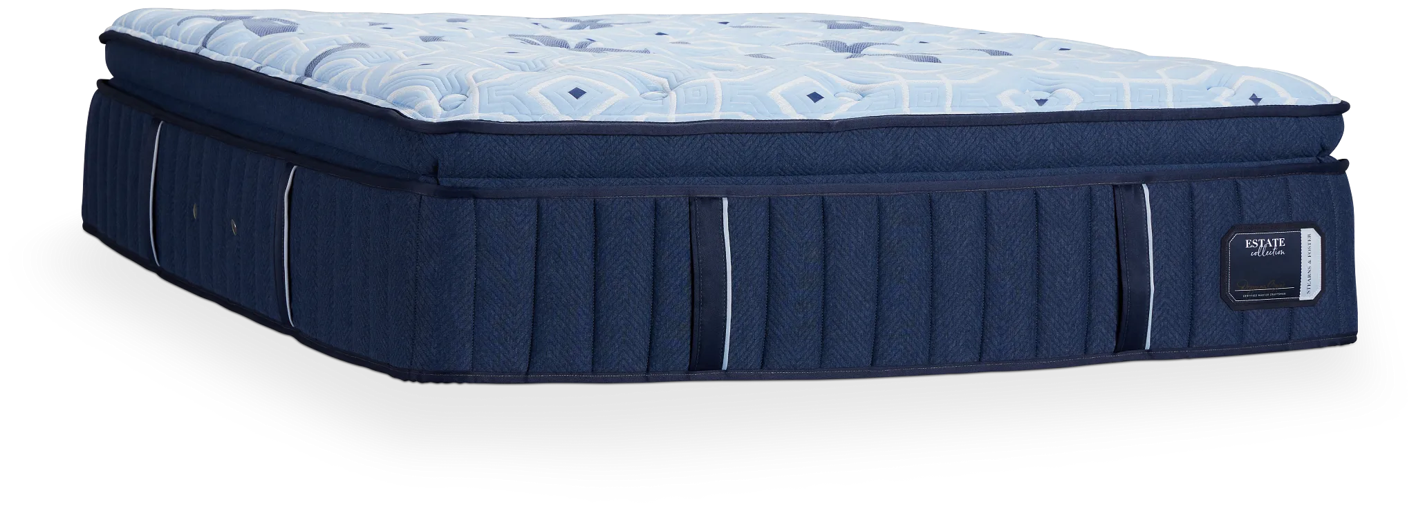 Stearns & Foster Estate Soft 15" Euro Pillow Top Mattress