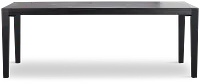 Alden Black Rectangular Table