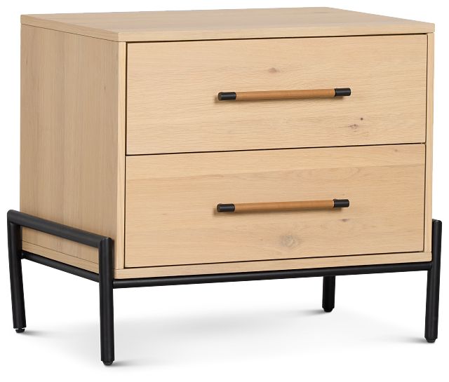 Highland Light Tone 2-drawer Nightstand