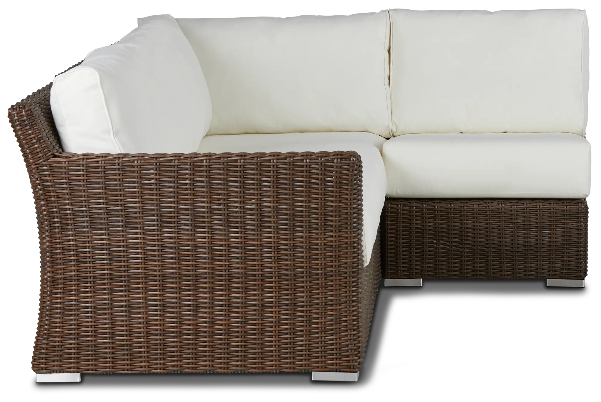 Southport White Left 4-piece Modular Sectional Southport White Left 4-piece Modular Sectional
