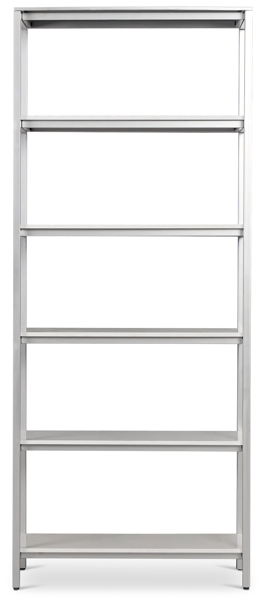Lukas Silver Bookcase