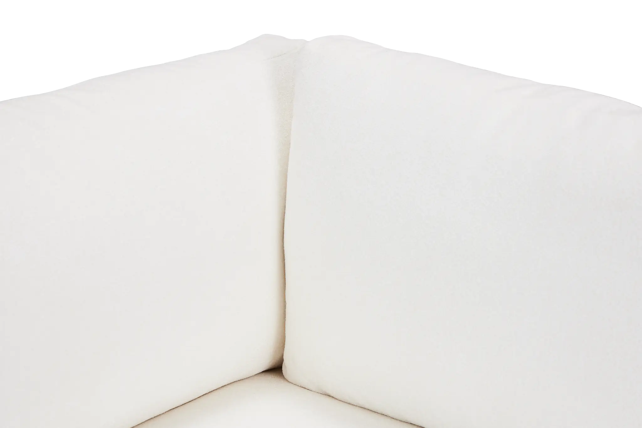 Destin Elite Ivory Fabric Corner Chair Destin Elite Ivory Fabric Corner Chair