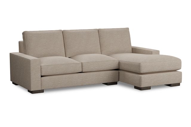 Edgewater Victory Taupe Right Chaise Sectional