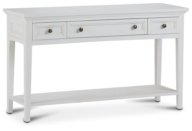 Heron Cove White Sofa Table