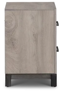 Evanston Gray Nightstand