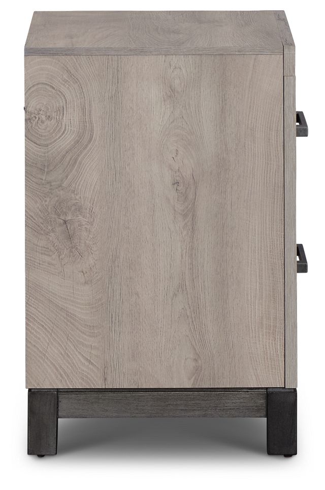 Evanston Gray Nightstand