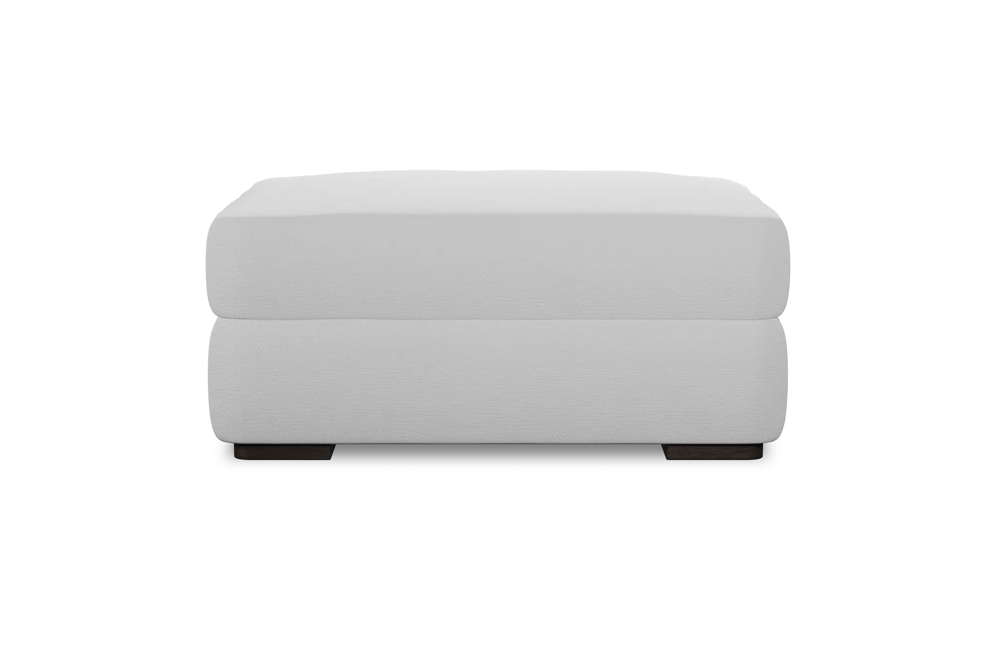 Edgewater Peyton White Ottoman Edgewater Peyton White Ottoman